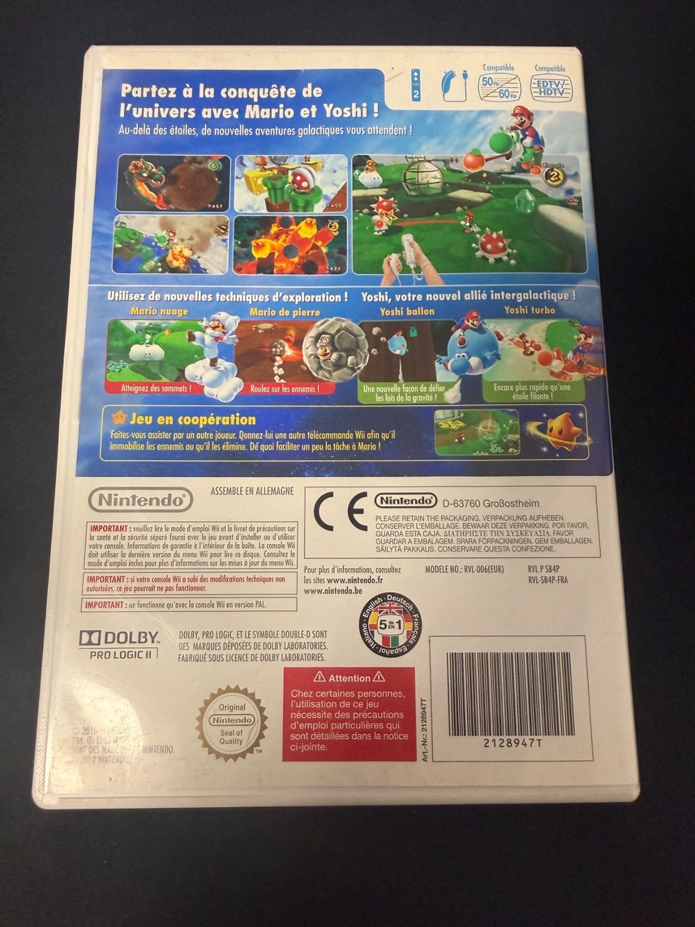 Nintendo Spiele: Super Mario Galaxy 2 - Wii – Gebraucht aus Pont-de-la-Morge von Darfal 2