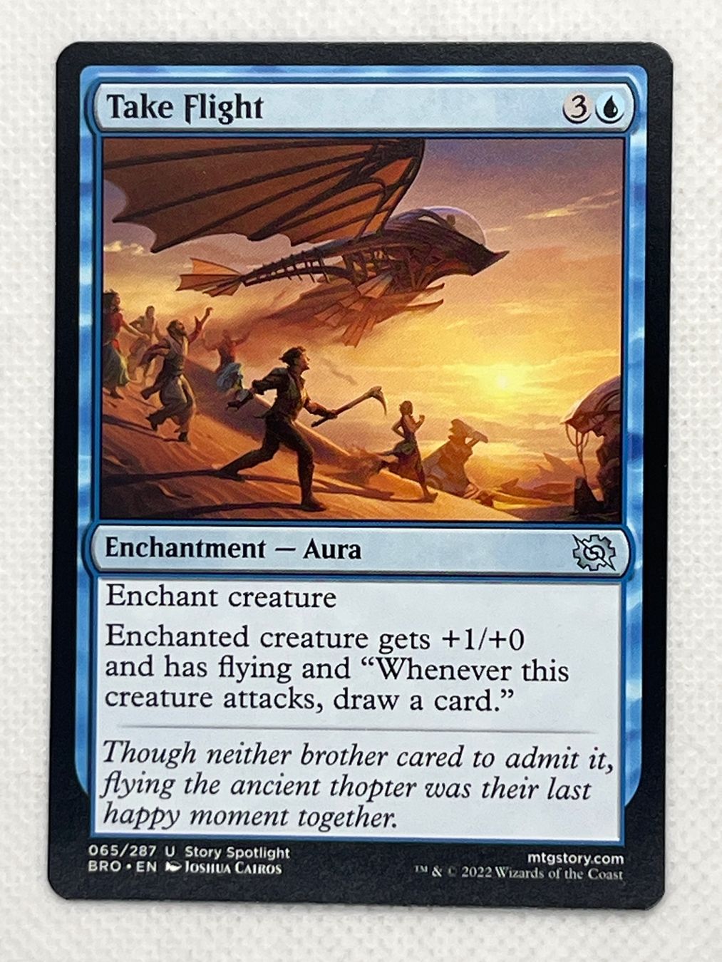Magic The Gathering Carte collezionabili: MTG Take Flight BRO 65 Englisch Uncommon – Usato da Hinterkappelen venduto da Kim1992