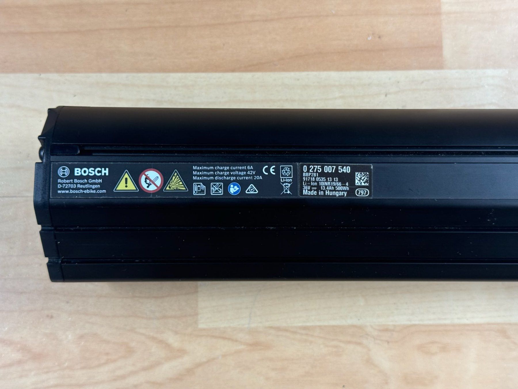 Bosch Akkus: Bosch Powertube 500 Vertikal – Gebraucht aus Aristau von SwissVolts_Akkus 2