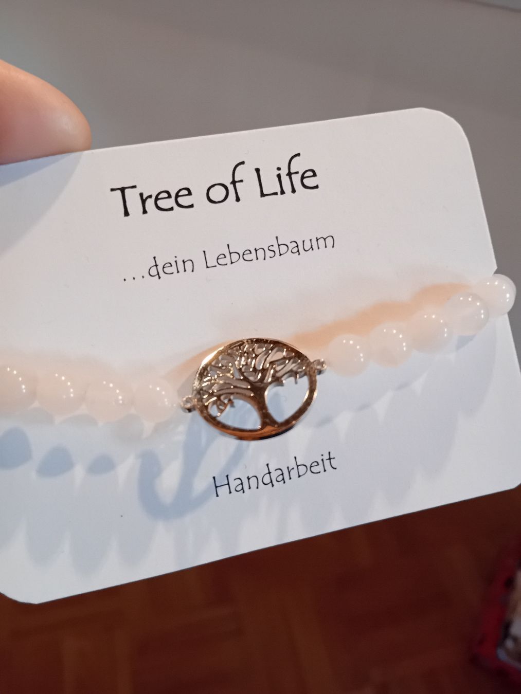 Armbänder & -reifen: Handgefertigtes Lebensbaum-Armband mit Mondstein Perlen – Neu (gemäss Beschreibung) aus Burgdorf von carodesign1
