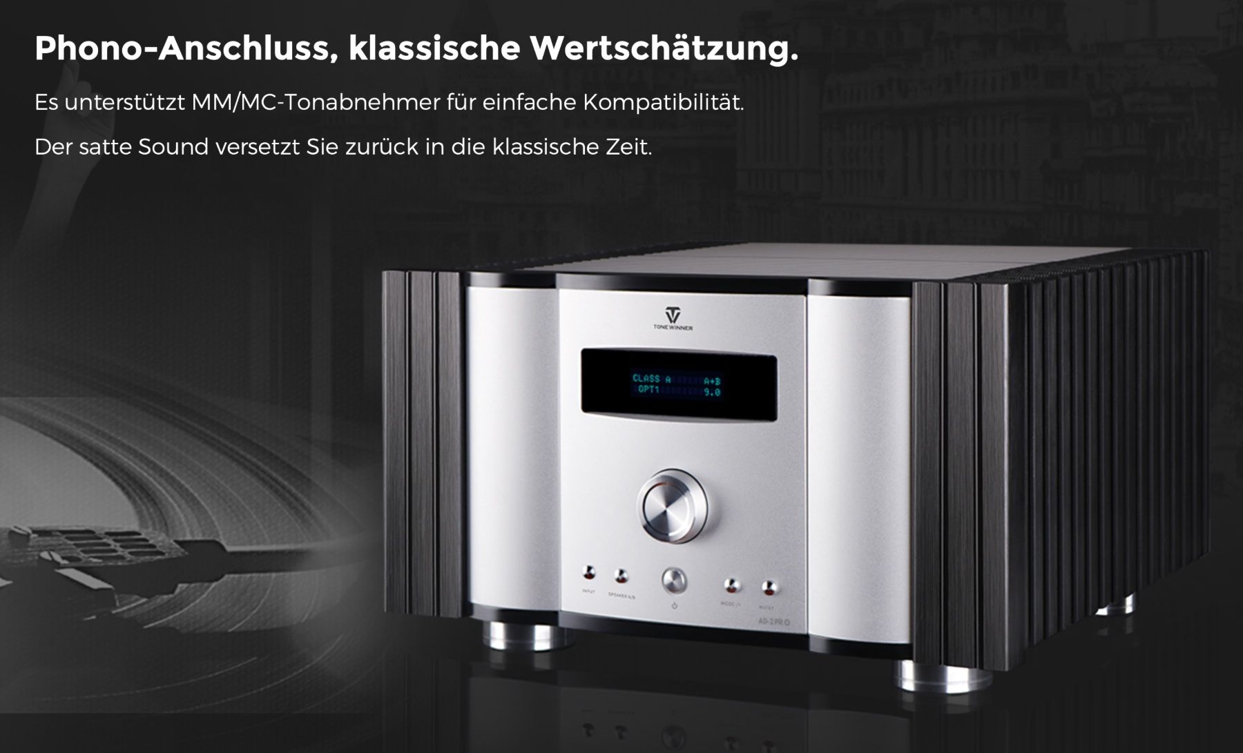 Amplificatori: Verstärker Class A - ToneWinner AD-2PRO – Nuovo e nell'imballaggio originale da Rosshäusern venduto da HighendSolutions