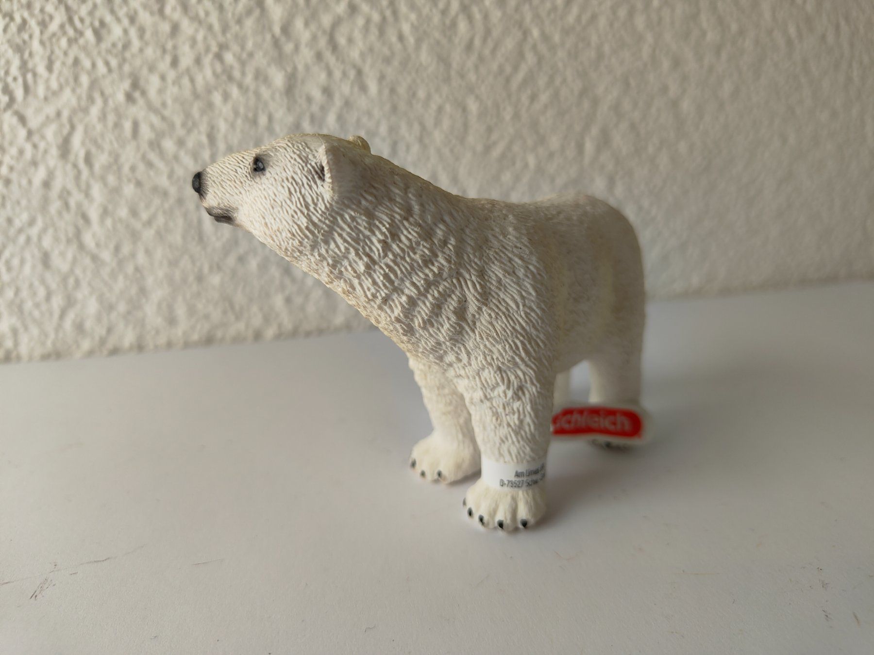 Schleich Statuette: Schleich Eisbär Fähnchen Meerestier Zoo – Usato da Thalwil venduto da FigurenFreunde 1