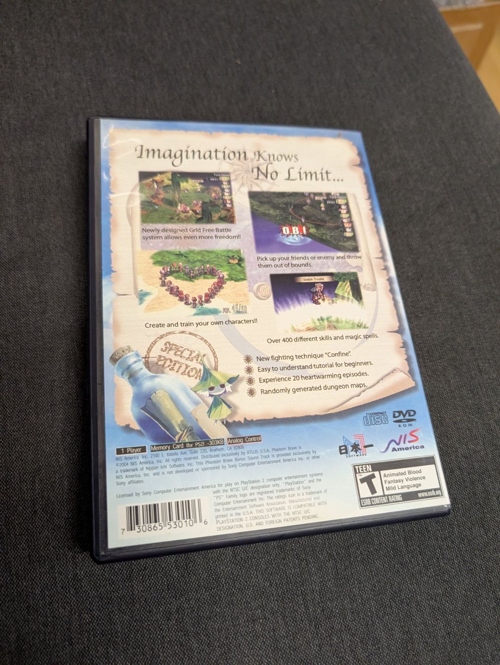 Giochi: Phantom Brave special edition NTSC/USA Playstation 2 – Usato da Giubiasco venduto da Ticinerd 1