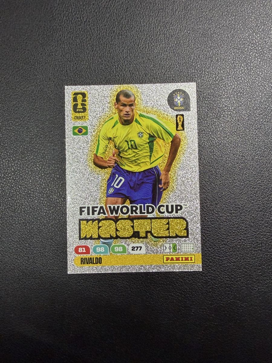 Panini Carte collezionabili: Panini FIFA World Cup 2026 Rivaldo DB07 – Nuovo (secondo la descrizione) da oberrüti venduto da jeanmei