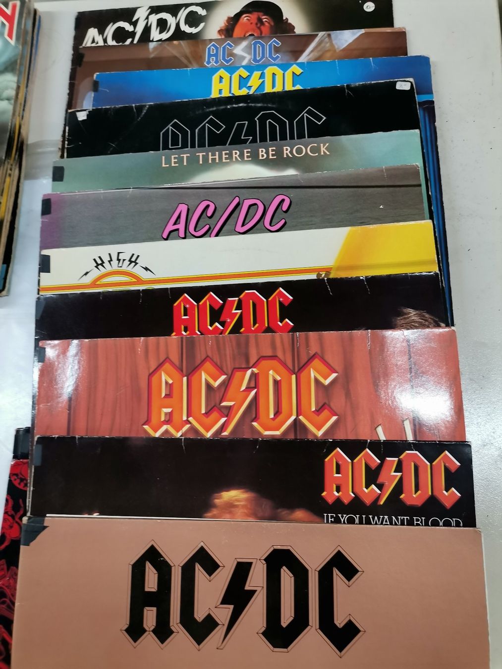 Dischi in vinile: Kollektion Rock LP  70-90 – Usato da Kleindöttingen venduto da Katze99 1