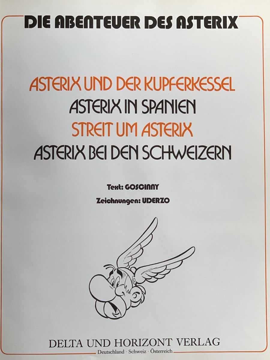 BD: „ASTERIX“ – D'occasion à Wangen b. Olten par Finolino28 2