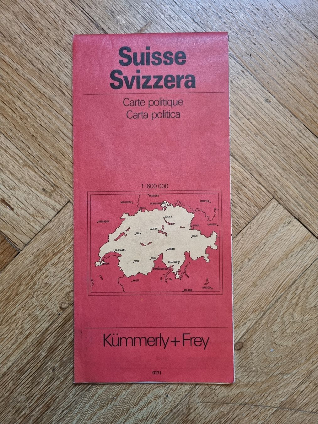 Cartine & Atlanti: Kümmerly+Frey Themenkarte – Usato da Minusio venduto da Samuel__b 1