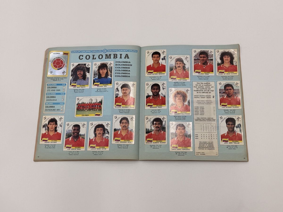 Panini Album: Album Panini Italia 90 -Complet - – Usato da Genève venduto da vintageMC 8