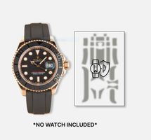 Uhrenschutzfolie für Rolex Yacht-Master 40 Oysterflex 116655