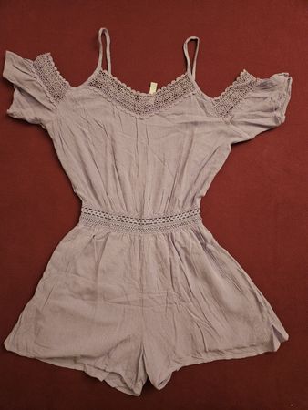 Amisu Lilac Playsuit Size 34