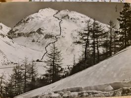 Ansichtskarte Piz Lagalp Schweiz 1964