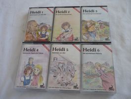 6x Kinderkassette Hörspiel CH Dialekt - Heidi 1-6 - rar