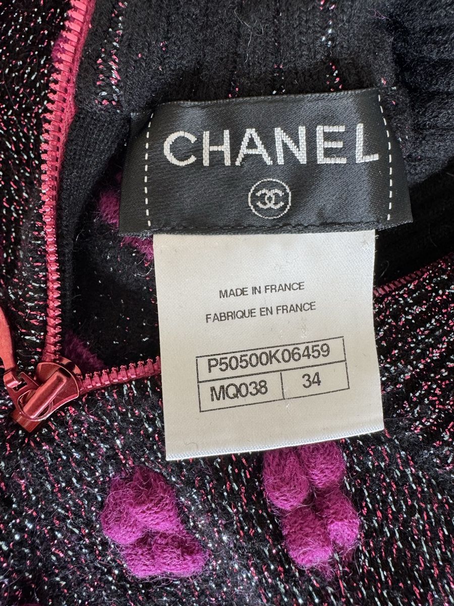 Chanel Vestiti: Chanel Strickkleid, Gr. 34, Herbst Kollektion 2014 – Usato da Zollikon venduto da stl_8677 2