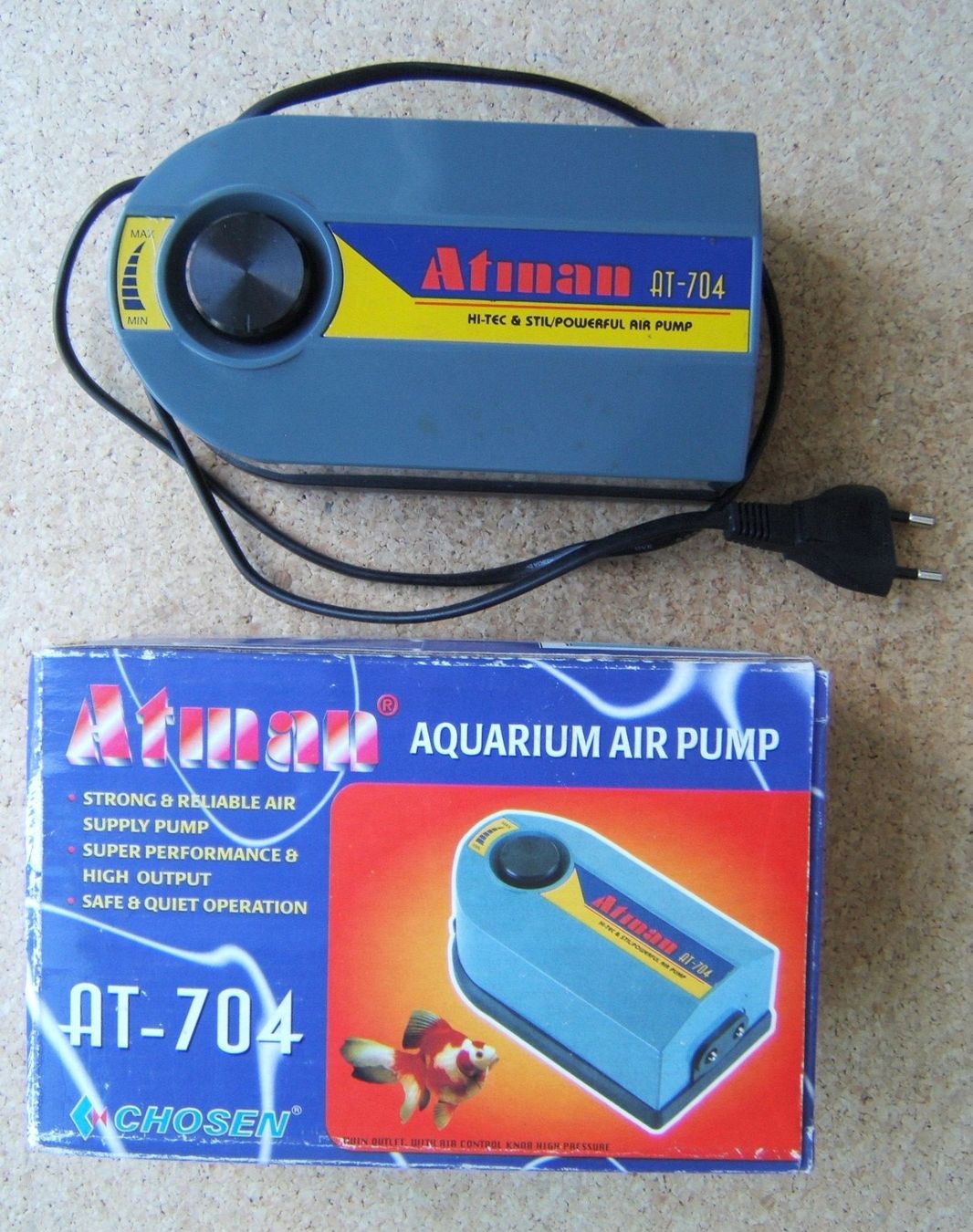 Pumpen: ATMAN AQUARIUM LUFTPUMPE – Gebraucht aus Brunnen von Nonne04