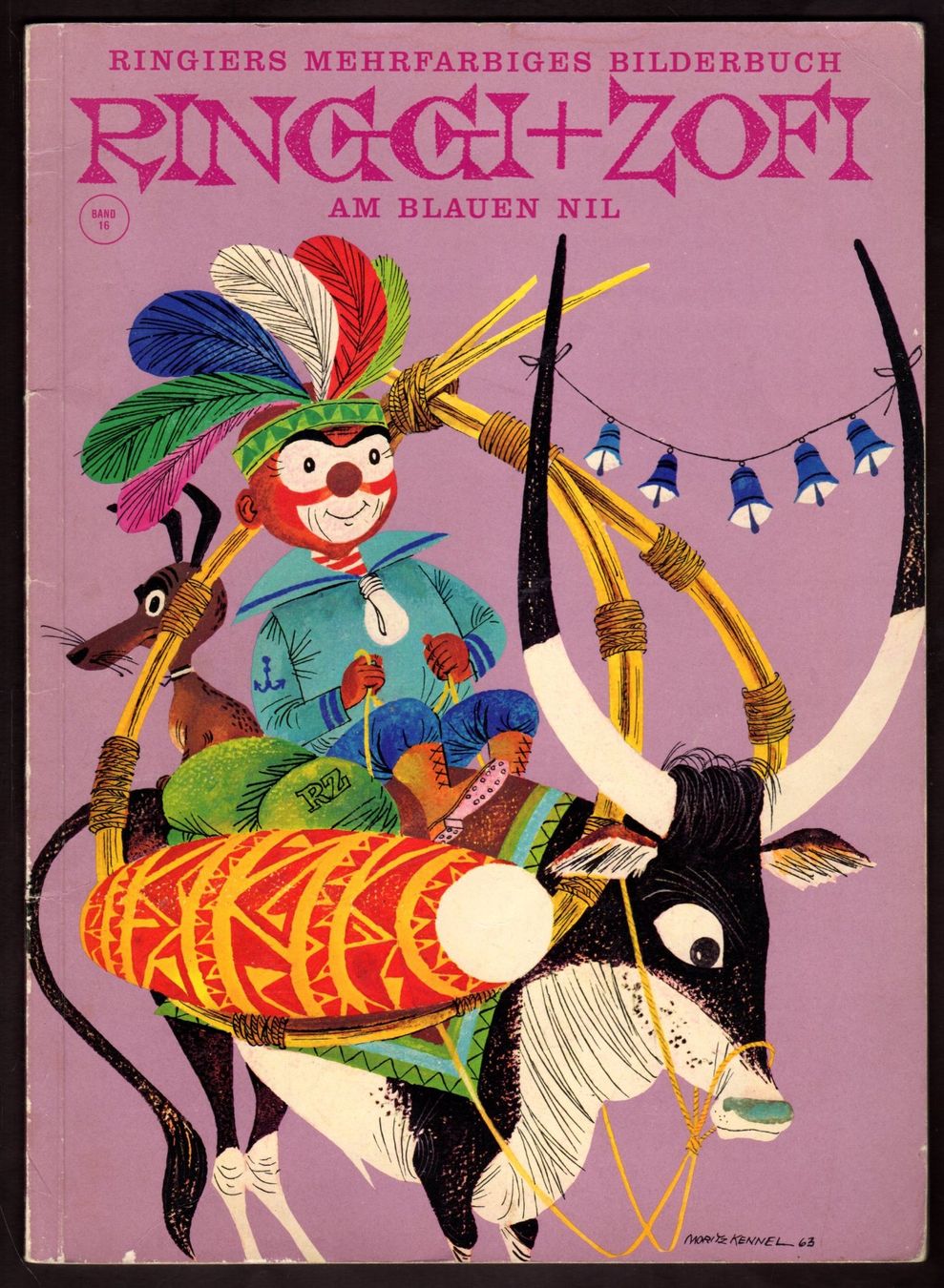 Ringgi und Zofi, am blauen Nil, Heft Nr. 16 / 1963, Rarität (Gebraucht ...
