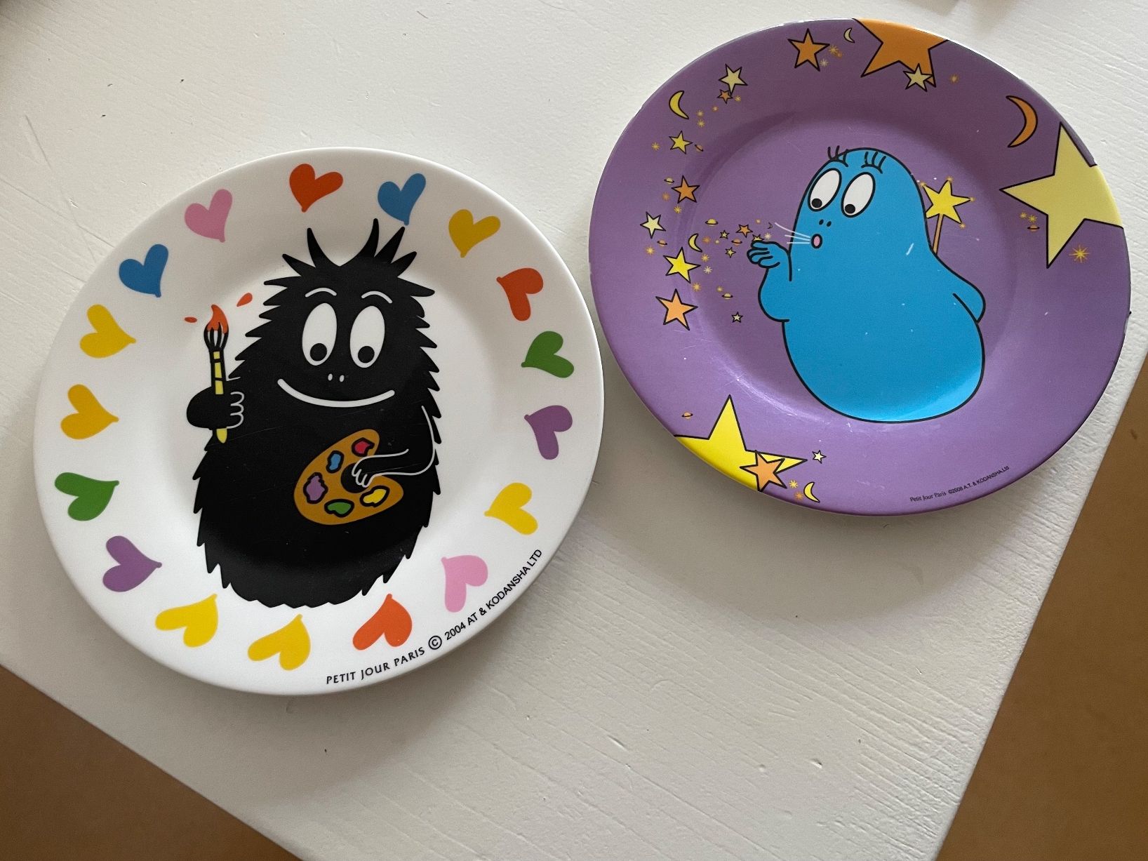 Teller: Barbapapa Melamin-Teller Camping Kinder – Gebraucht aus Malters von Onyxonline