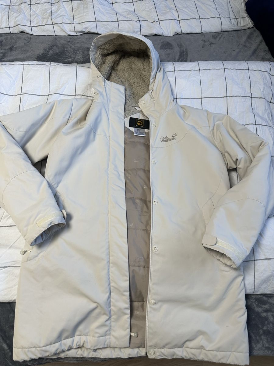 Jack Wolfskin Giacche: Jack Wolfskin Winterjacke, beige, Gr. L – Usato da Liestal venduto da ichjel 7
