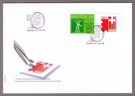 2009_1327_100 J. Briefmarken-Händler-V.(SBHV)_+STEG re_FDC !