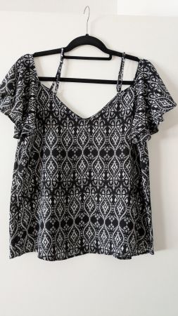 Top boho estivo Tally Weijl, taglia L