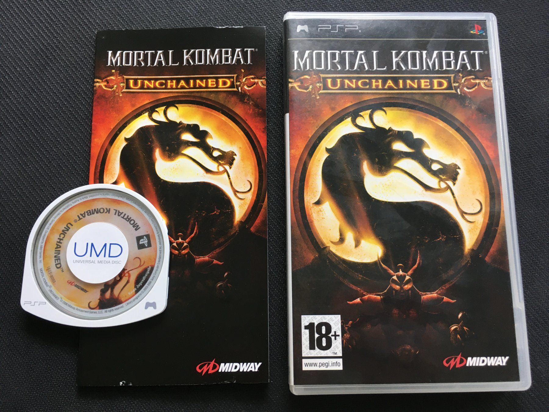 Sony Giochi: Mortal Kombat: Unchained für PSP – Usato da St.Gallen venduto da MedienJoe