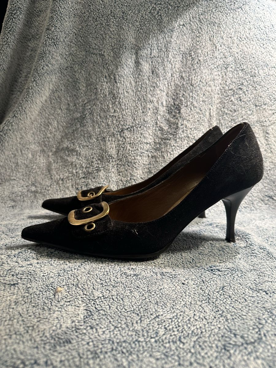 Scarpe da donna: Federica Luca Wildleder Pumps, Gr. 38 – Usato da Rheinfelden venduto da Mediz__