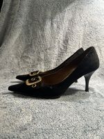 Federica Luca Wildleder Pumps, Gr. 38