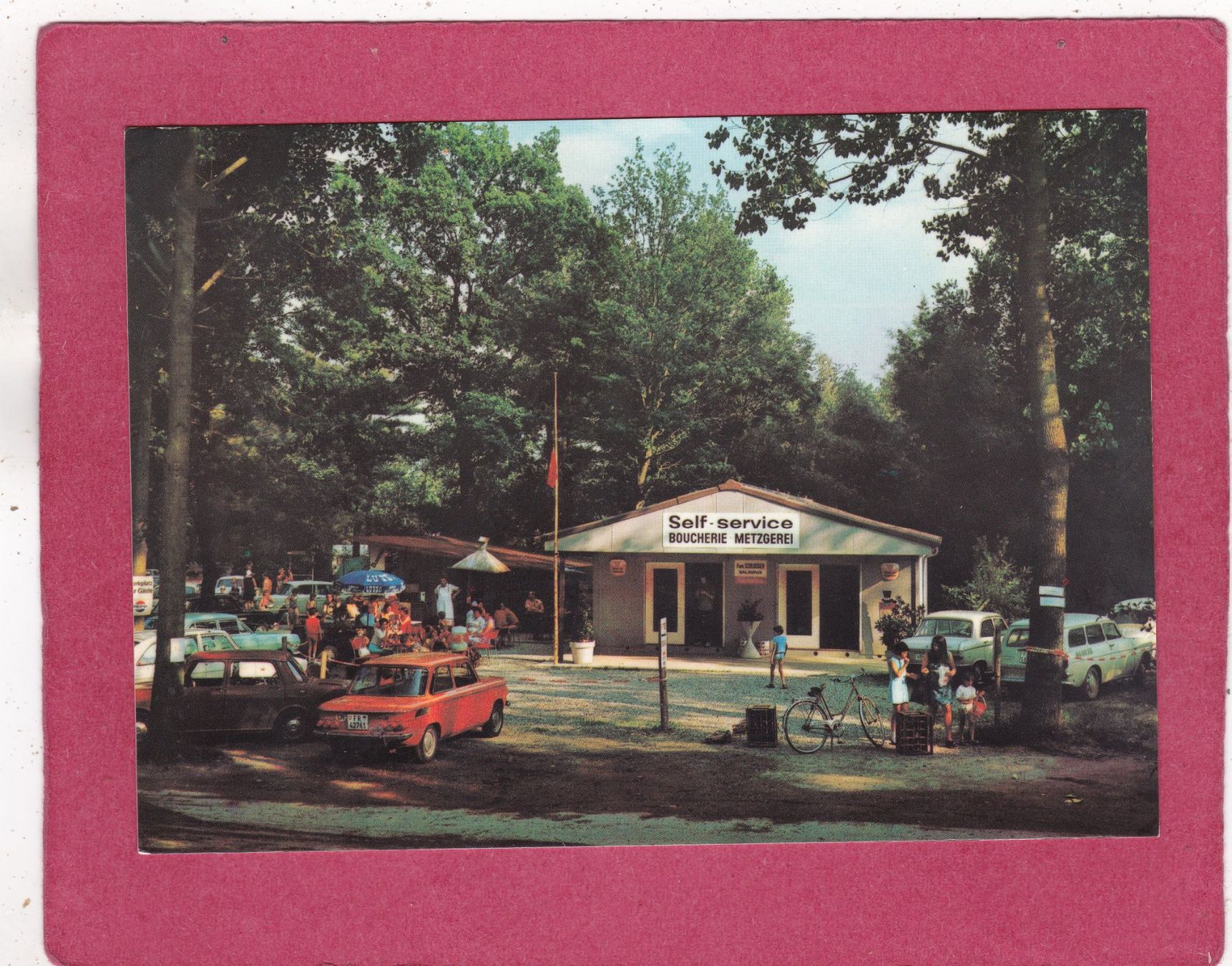 Cartoline postali: Camping de Salavaux 1985 – Usato da Herisau venduto da Lisegrat2008