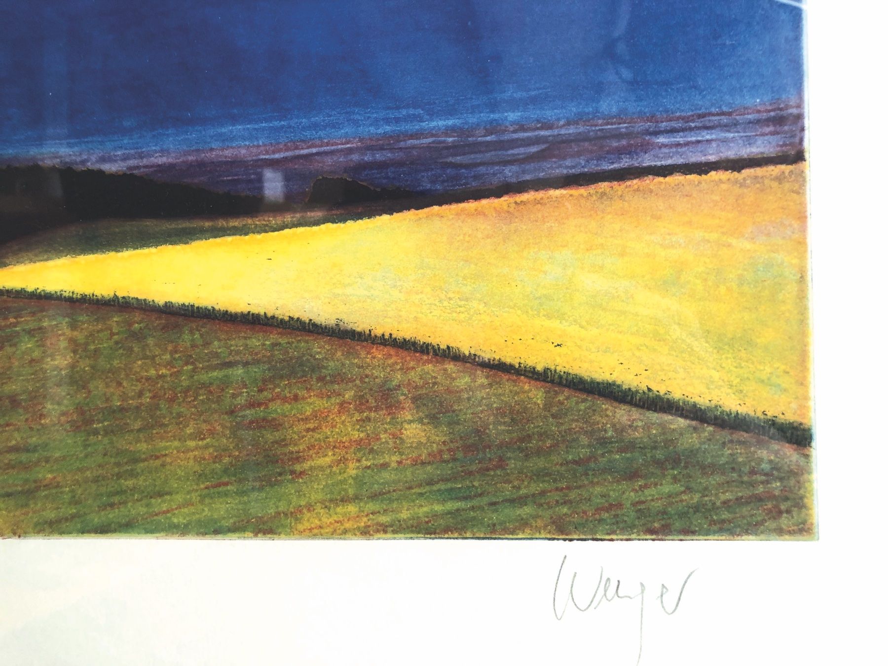 Grafica & Litografie: Georges Wenger Orig. Litho – Usato da Wetzikon ZH venduto da joyeux07 1