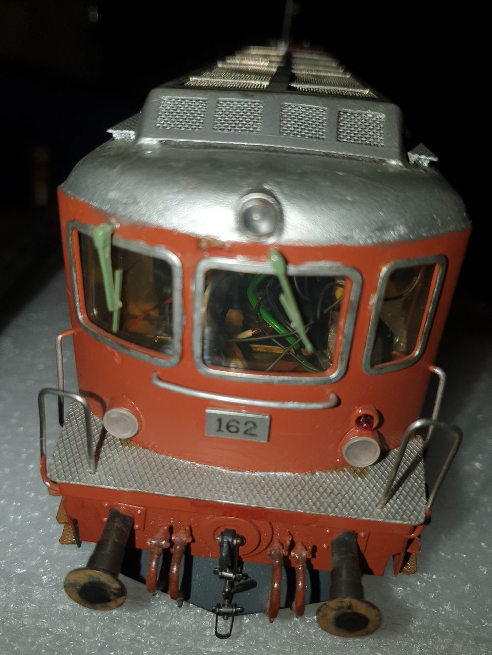 Hermann Modellini di ferrovie: BLS Re 4/4 Spur 0 DC – Usato da Münsingen venduto da wd65 8