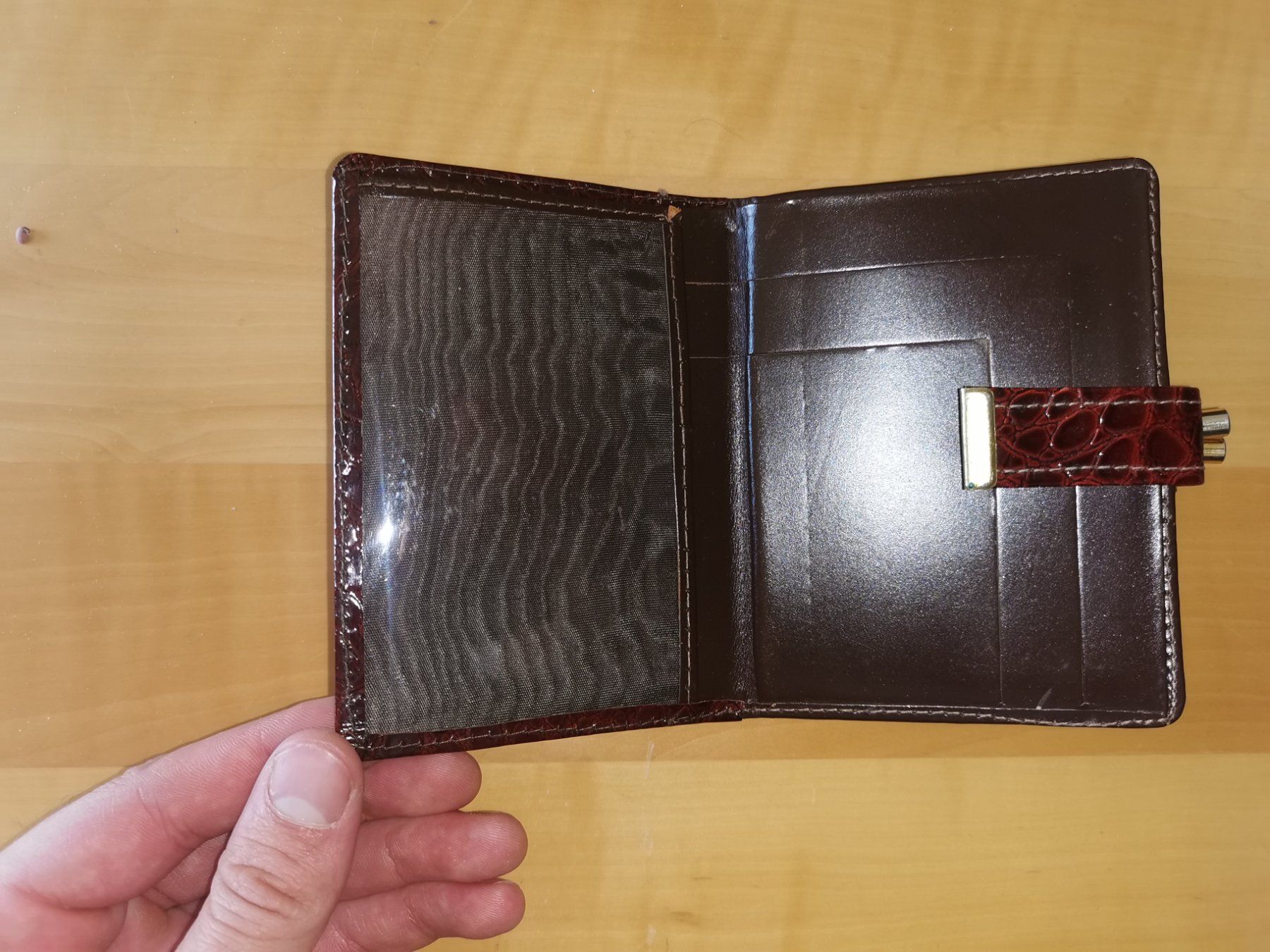 Portamonete: Portemmonaie Leder – Nuovo (secondo la descrizione) da Küssnacht am Rigi venduto da DB_Shop 4