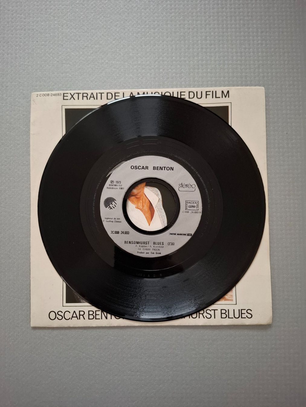 Dischi in vinile: Oscar Benton - Bensonhurst Blues – Usato da Arbon venduto da pendulum 1