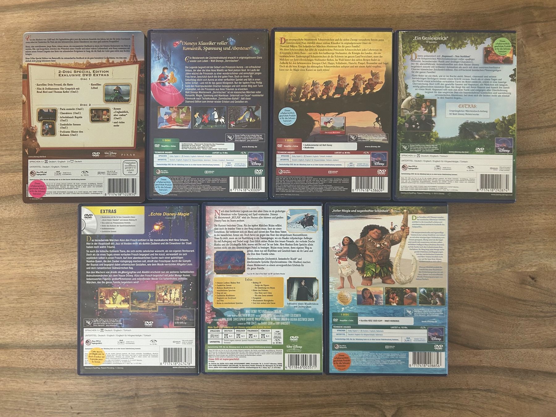 Tutti i DVDs: diverse Disney Filme – Usato da Aarau venduto da Aurora0810 1