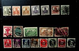 ALLEMAGNE DEUTSCHES REICH TIMBRES OBLITÉRÉS / T168