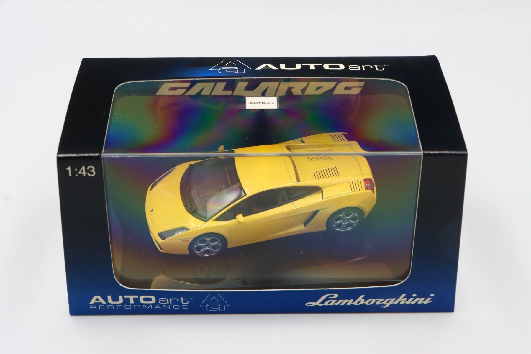 Lamborghini Modellini d'auto: Lamborghini Gallardo 2004 1:43 AutoArt – Nuovo e nell'imballaggio originale da Bühl b.Aarberg venduto da modelldiecast 1