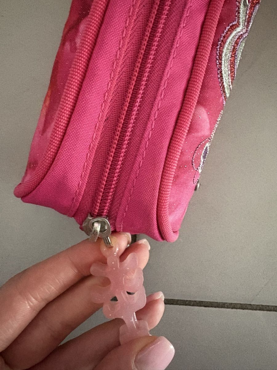 Step by Step Astucci : Mädchenschulmäppchen - Pink mit Glitzerherzen – Usato da Winterthur venduto da nik_pr58 3