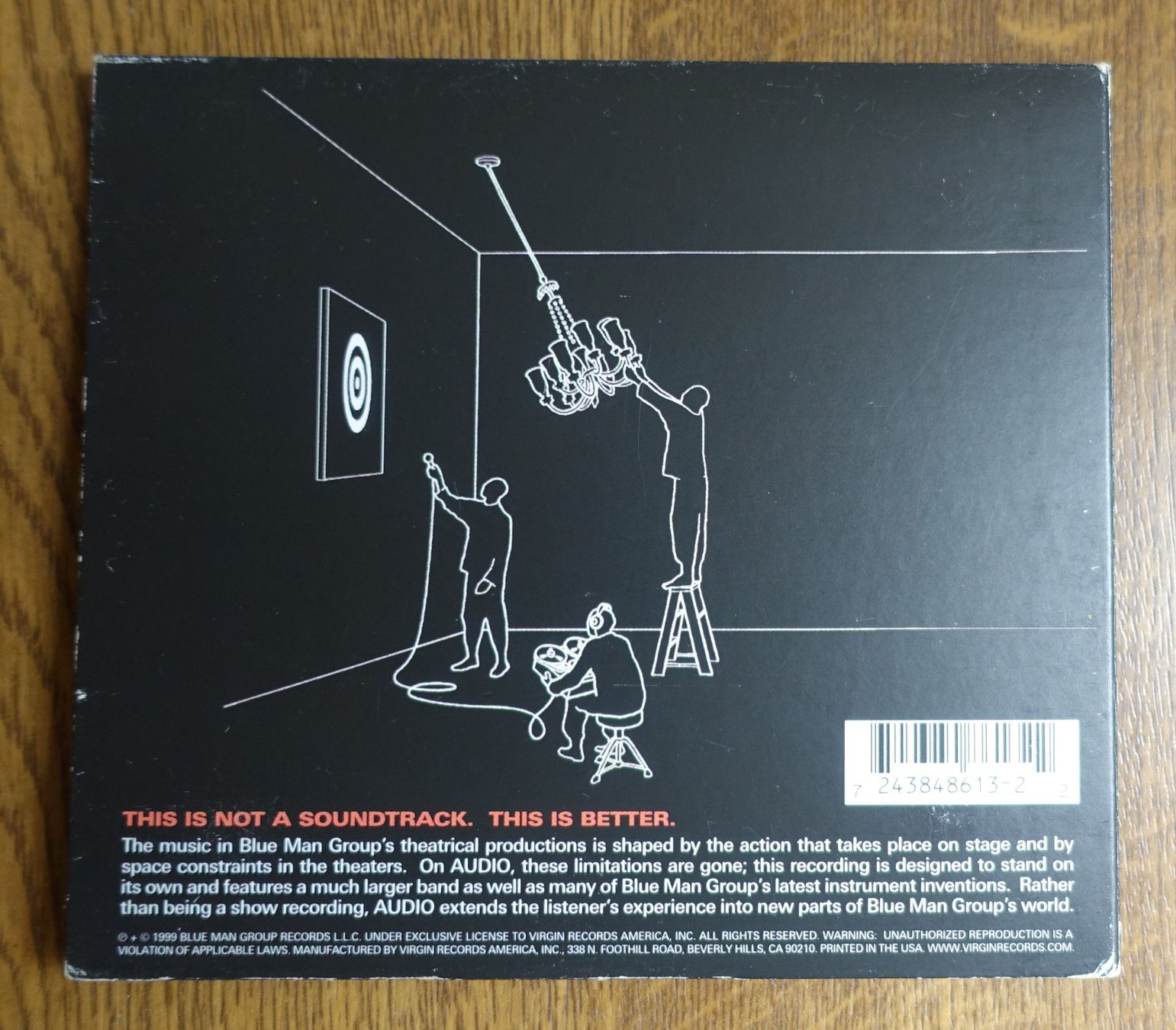 CD: Blue Man Group – Audio - D25 – Usato da Sessa venduto da discoverymedia 1