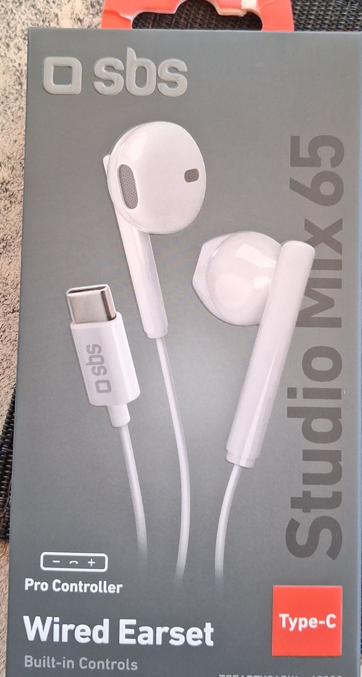 Casques audio: SBS Studio Mix 65 Wired Earset Type-C white – Neuf avec emballage d'origine à Jona par mic_sh5w