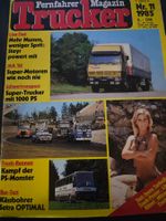 Trucker 11/85 Steyr 1291.310 VW LT Daily Setra DAF MAN xx