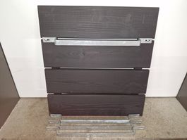 6 Dekopanel 50 x 46 cm + 10 Halterungen