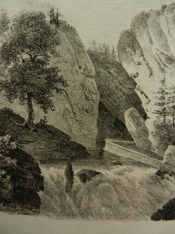 Gravures: Environs de la Chartreuse de Grenoble – D'occasion à Risch par Antikfee 4