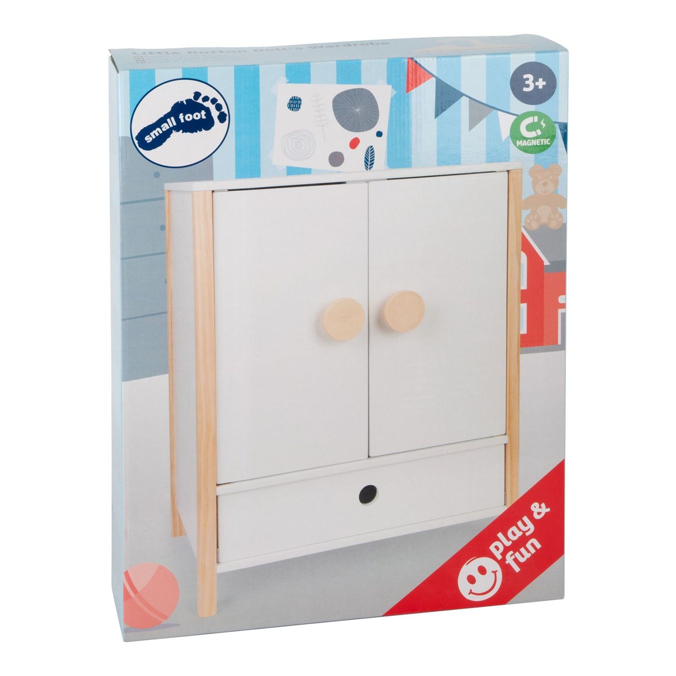 Armadi: Puppenschrank "Little Button" – Nuovo e nell'imballaggio originale da Wettingen venduto da Swala 1