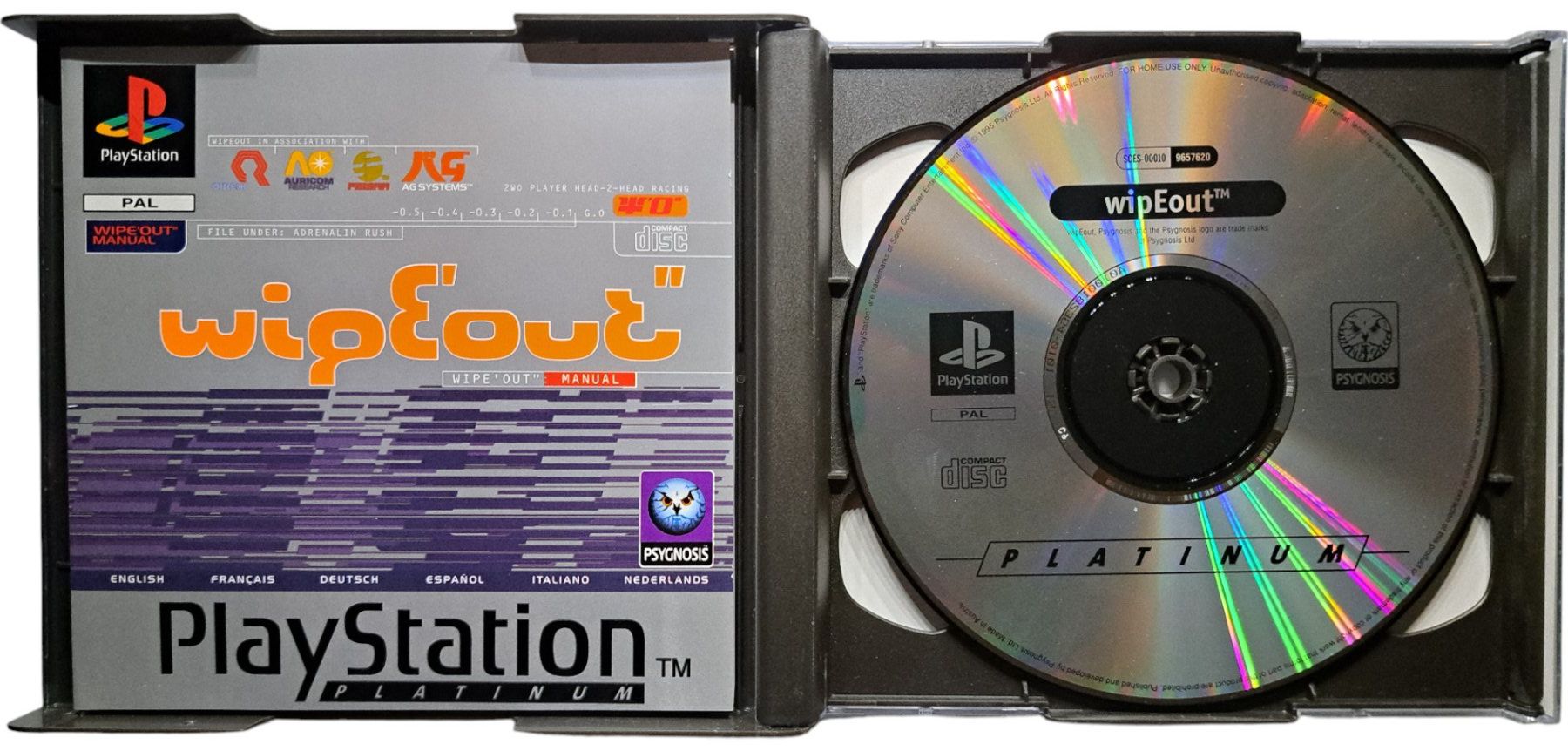 Giochi: Wipeout (Playstation 1/PS1) – Usato da Balgach venduto da Wasnwasn 2