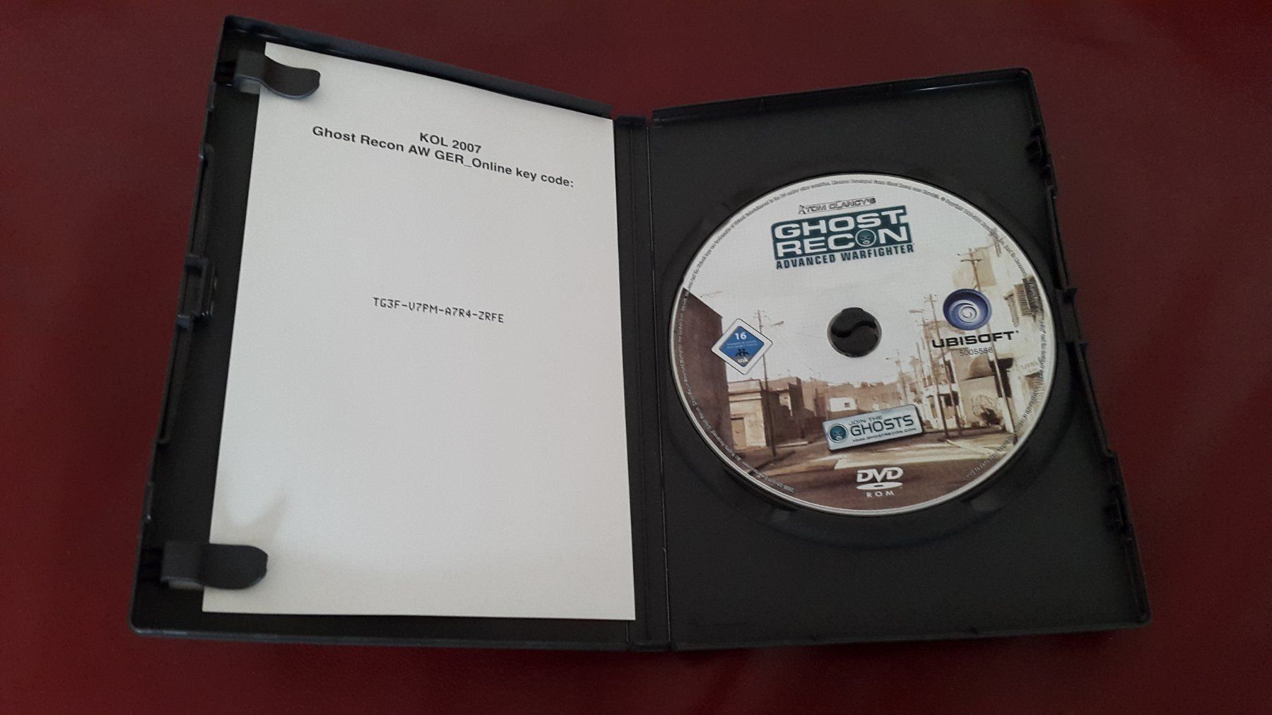 Tutti i DVDs: GHOST RECON ADVANCED WARFIGHTER DVD OVP – Usato da Eschenbach SG venduto da Deki77 2