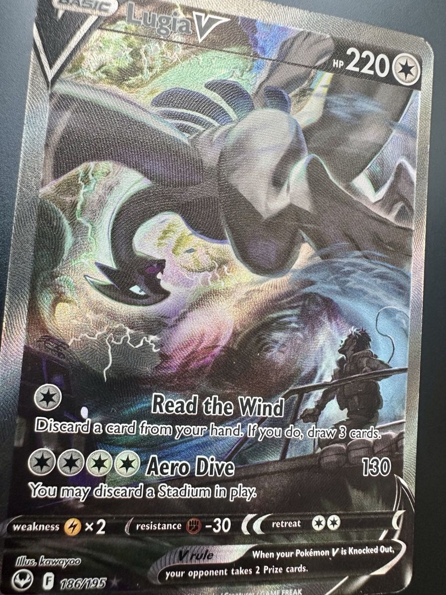 Pokémon Carte collezionabili: Lugia V #186 - Pokemon Silver Tempest - GD/EX – Usato da Bern venduto da HugoStiglitz11 7