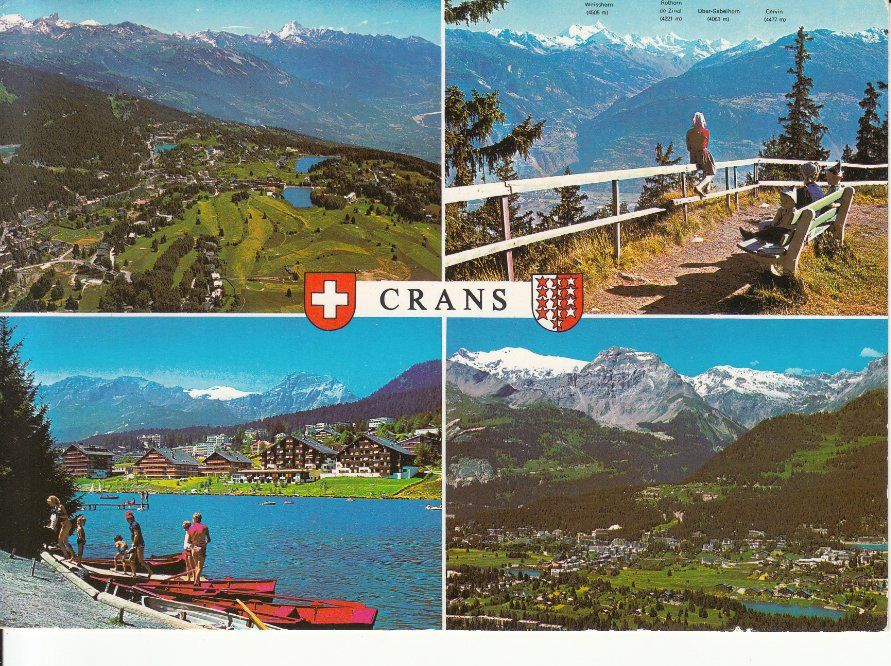 Cartoline postali: Crans 1991 – Usato da Bürglen TG venduto da StampGraf