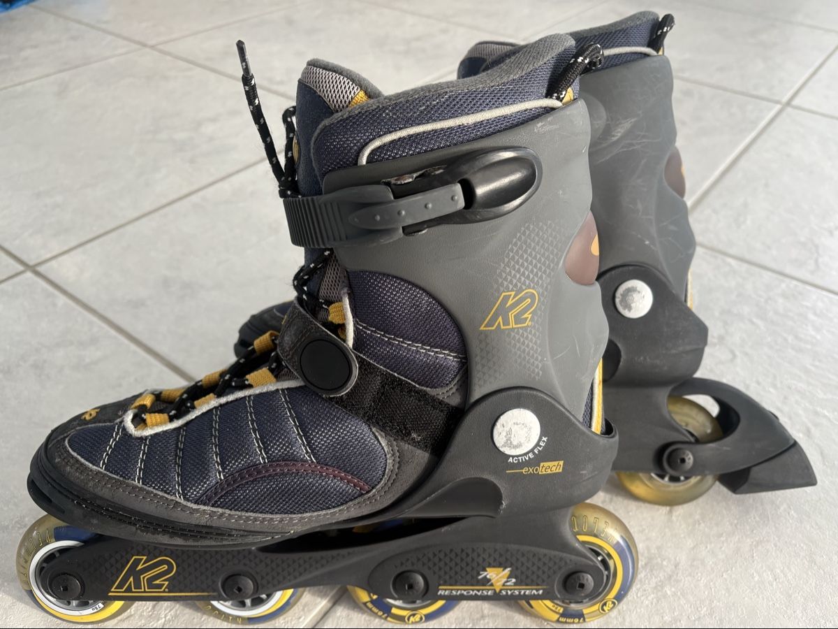 K2 Pattini in linea & Pattini a rotelle: Inline Skates K2 Exotech Velocity Men Gr. 44. – Nuovo (secondo la descrizione) da Steffisburg venduto da LollipopRM69 1