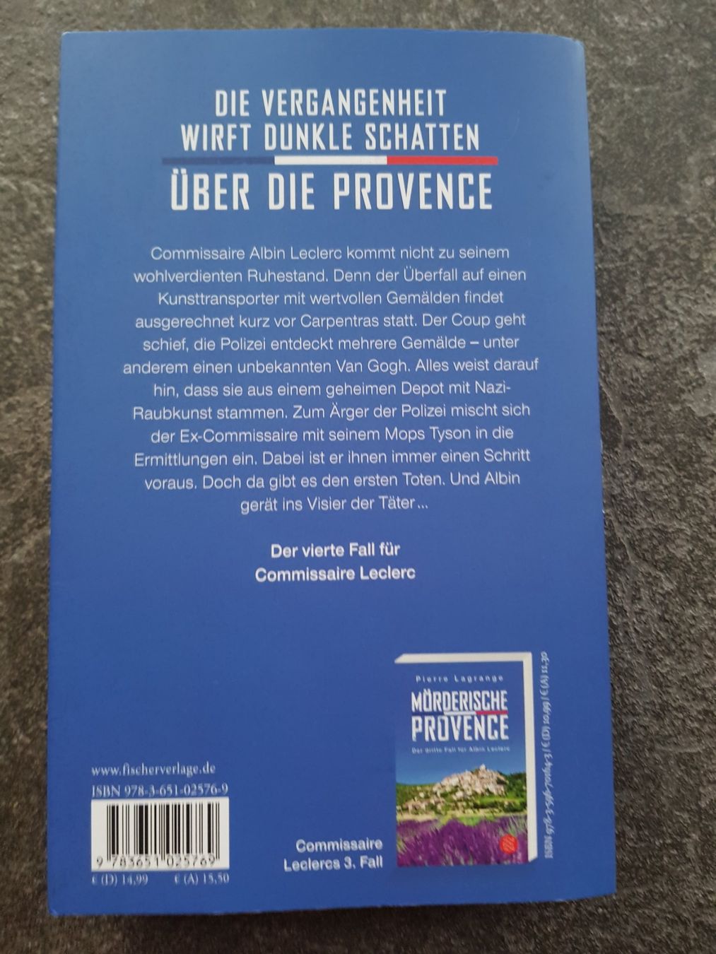 Livres: SCHATTEN DER PROVENCE / Pierre Lagrange Kriminalroman – D'occasion à Dietikon par marconi07 1