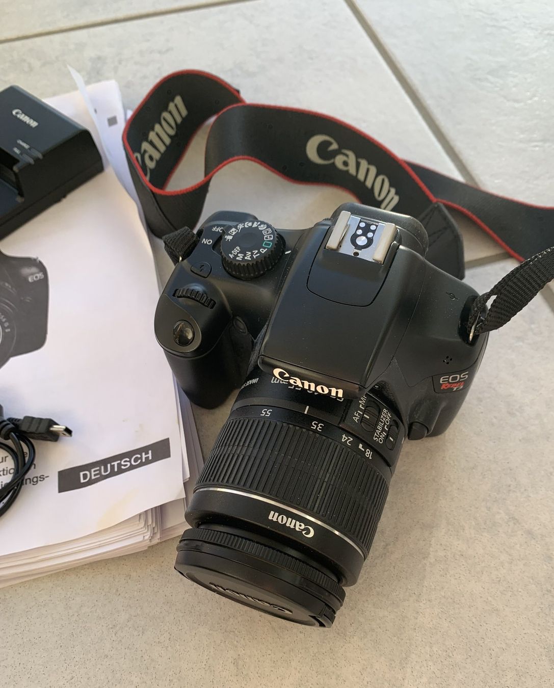 Canon Fotocamera: Canon EOS Rebel T3 Komplettset – Usato da Marbach SG venduto da lukas1966