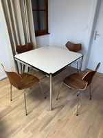 Table USM Haller en stratifié gris perle // Ref. AY0354