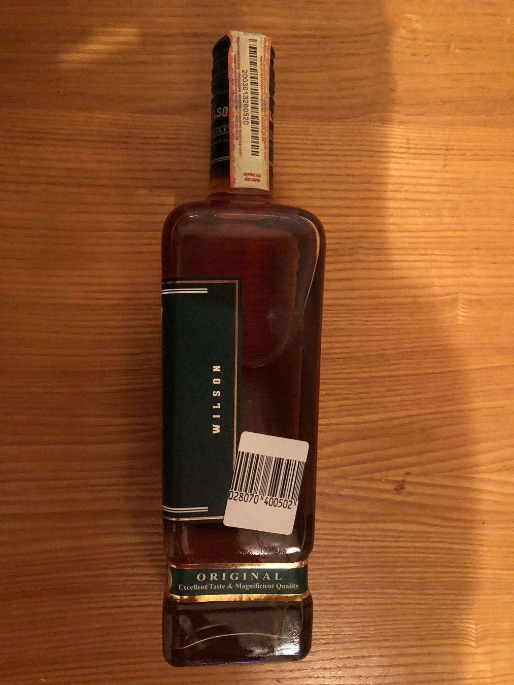 Spirituosen: WILSON Whiskey,Original,40%Vol,700ML,MDA – Neu und originalverpackt aus Wald ZH von mlnt 7